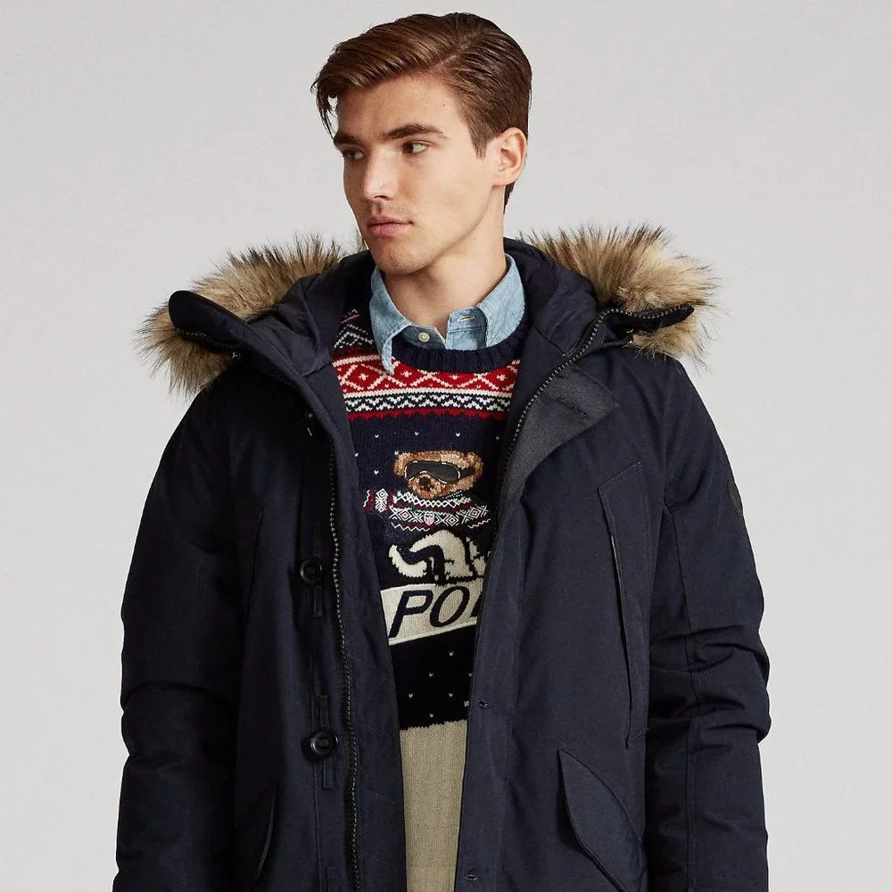 Polo Ralph Lauren Faux Fur-Trim Down Parka - Picture 1 of 12
